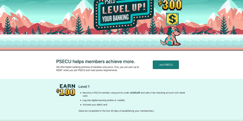 PSECU - $300 Checking Bonus - Profitable Content