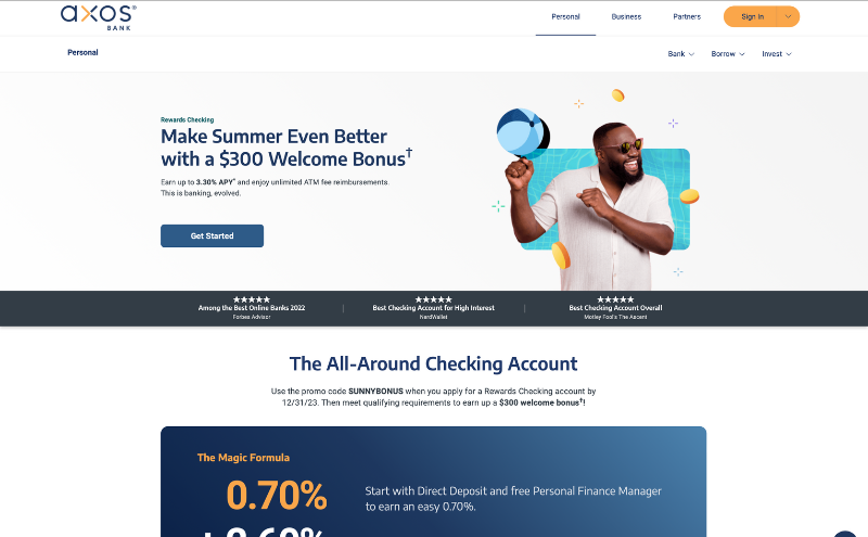 Axos Bank - $300 Checking Bonus - Profitable Content