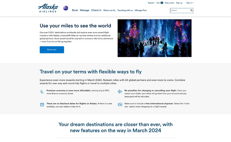 Alaska Airlines 2024 Award Chart Profitable Content   Untitled Design 19 